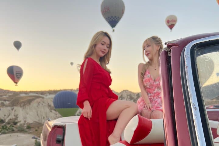 Cappadocia Classic Car Tour: Sunrise Balloons, Red & Rose Valleys photo 2