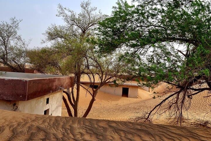 Al Madam Ghost Village Desert Safari: Dune Bashing & Sandboarding from Dubai photo 4