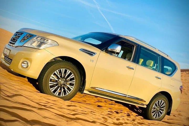 VIP Desert Safari Dubai — Dune Bashing, Sandboarding & VIP Bedouin BBQ
