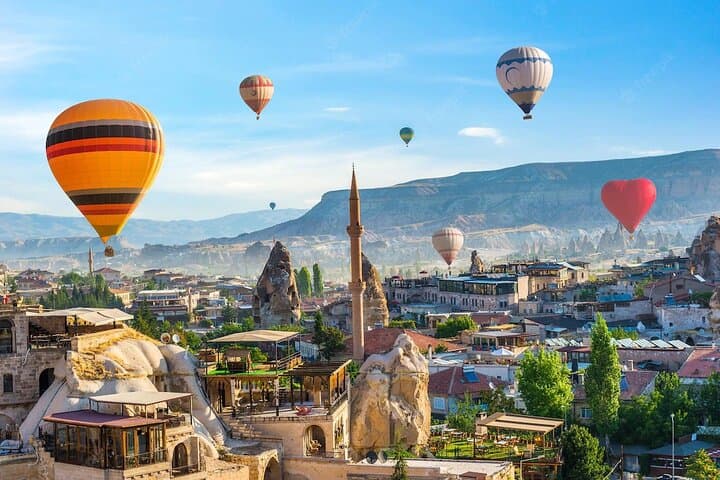 Sunrise Hot Air Balloon Over Cappadocia's Fairy Chimneys with Champagne Breakfast photo 4