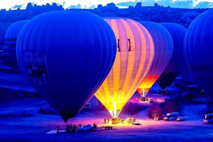 Sunrise Hot Air Balloon Over Cappadocia's Fairy Chimneys with Champagne Breakfast photo 5
