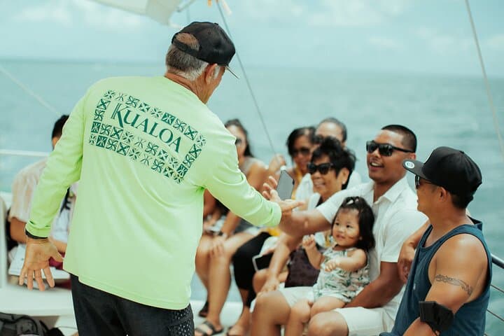 Kualoa Ranch Ocean Voyage: Kaneohe Bay Catamaran Cruise & Moli’i Fishpond Tour photo 3
