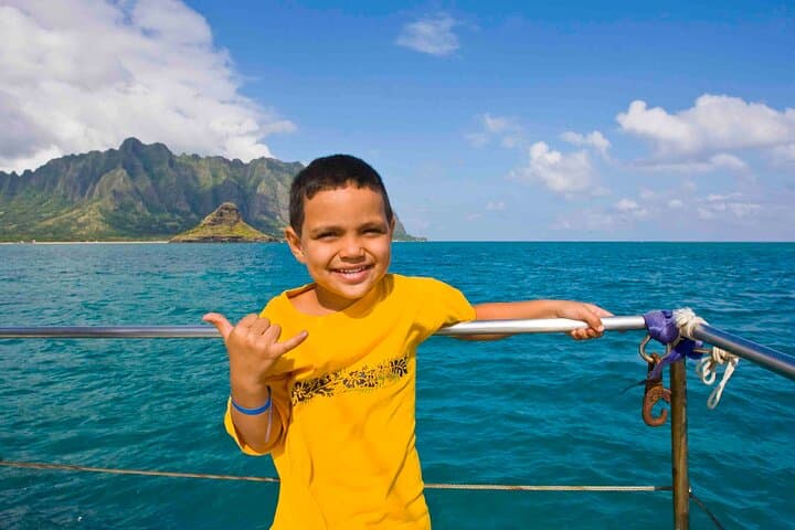 Kualoa Ranch Ocean Voyage: Kaneohe Bay Catamaran Cruise & Moli’i Fishpond Tour photo 6
