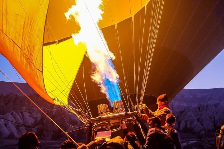 Sunrise Hot Air Balloon Over Cappadocia's Fairy Chimneys with Champagne Breakfast photo 3
