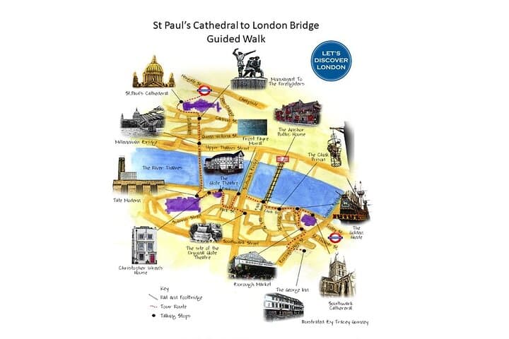 St Paul's to London Bridge: Half-Day River Thames Walking Tour with a Local Guide photo 4