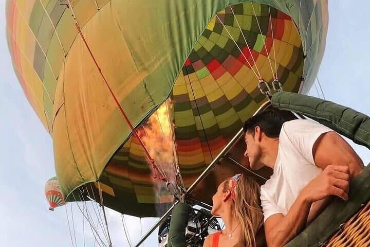 Sunrise Hot Air Balloon Over Luxor: Private East Bank Flight with Guide