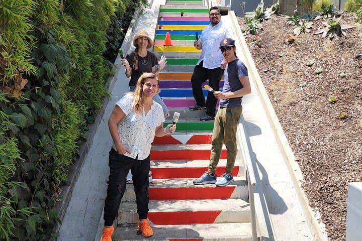 Silver Lake's Secret Painted Stairs: A Staircase Walk and Bakery Stop in LA photo 2