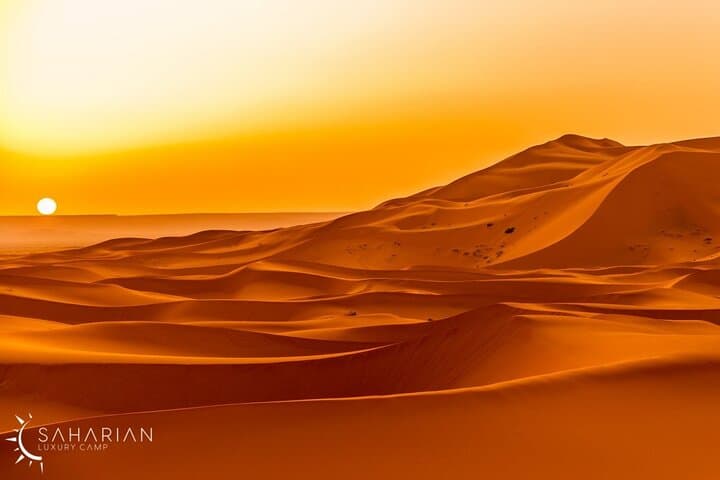 Overnight at Saharian Luxury Camp: Merzouga Camel Trek, Dunes & Starry Dinner photo 5