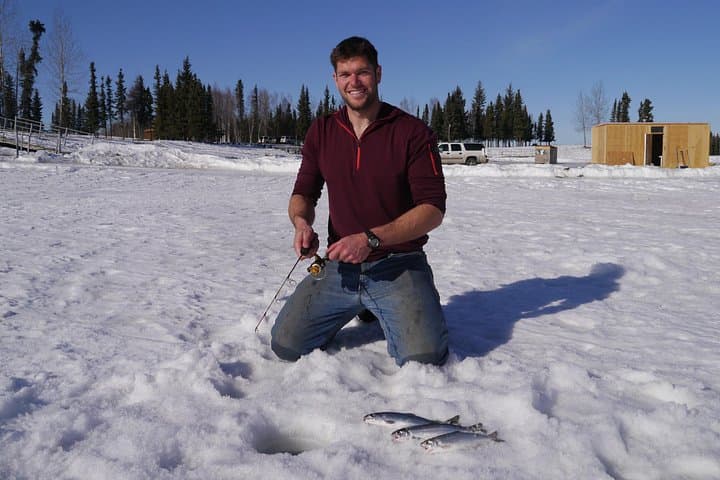 Half-Day Ice Fishing near Fairbanks: Learn Native Techniques on a Frozen Lake photo 1