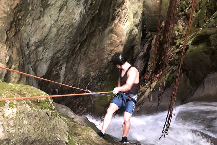Full-Day Trek and Rappelling at Tabernacle Waterfall from Santo Domingo