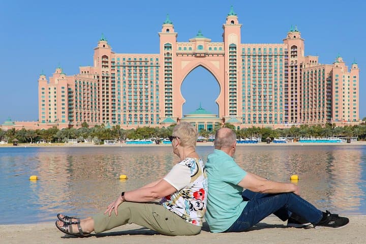 Inside Burj Al Arab and Jumeirah Blue Mosque: Half-Day Dubai City Tour photo 1