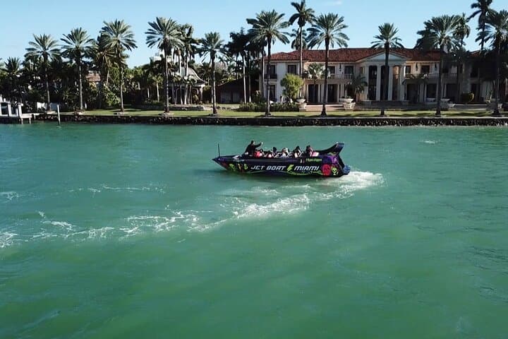 Speed-Boat Thrill on Biscayne Bay with Miami Double-Decker Hop-On Tour
