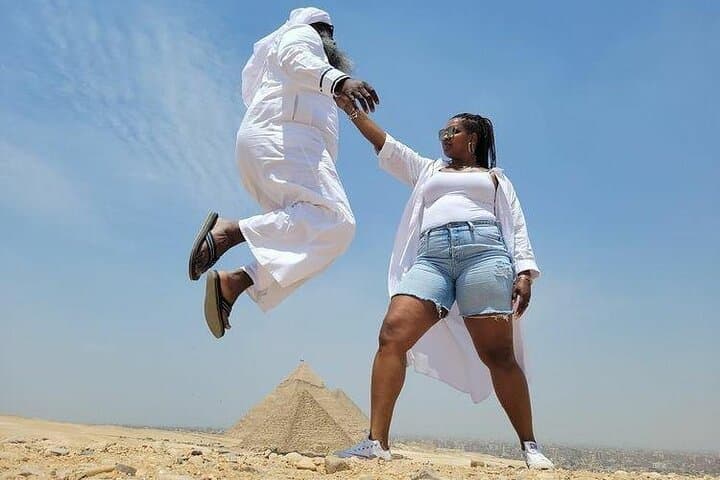 4-Hour Giza Pyramids Tour: Sphinx, Camel Ride & Koshary Lunch from Cairo photo 5