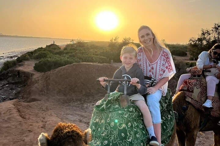 Agadir Sunset Camel Trek and Dinner Barbecue on the Souss Estuary