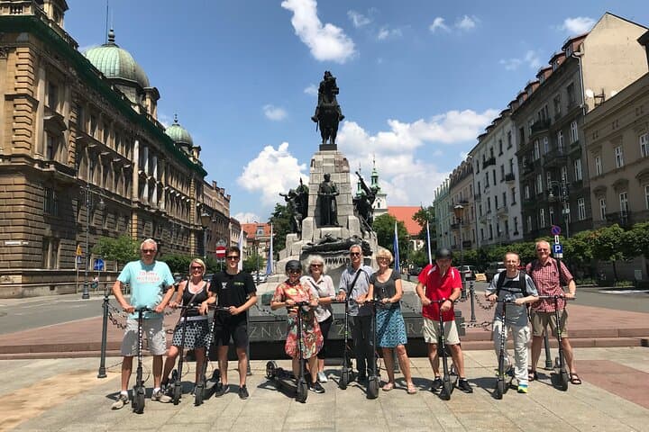 Kraków Electric Scooter Tour: 20 km Guided Ride Through Old Town & Kazimierz photo 2
