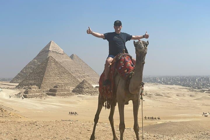 Giza Pyramids & Sphinx Full-Day Tour with Camel Ride and Local Lunch photo 2