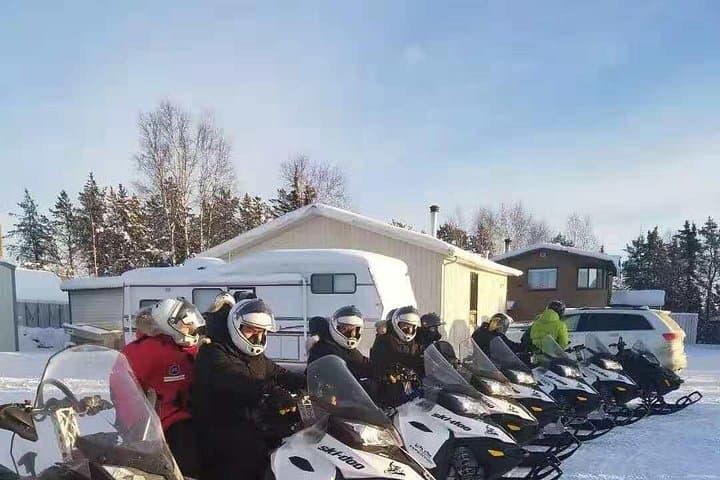 Explore Yellowknife’s Winter Trails on a Thrilling Snowmobile Tour photo 3
