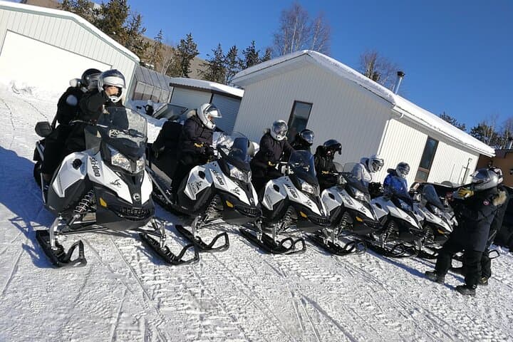 Explore Yellowknife’s Winter Trails on a Thrilling Snowmobile Tour
