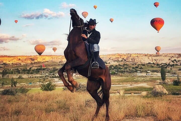 Cappadocia Sunset Horseback Ride: Red, Rose & Meskendir Valleys in 2 Hours photo 6