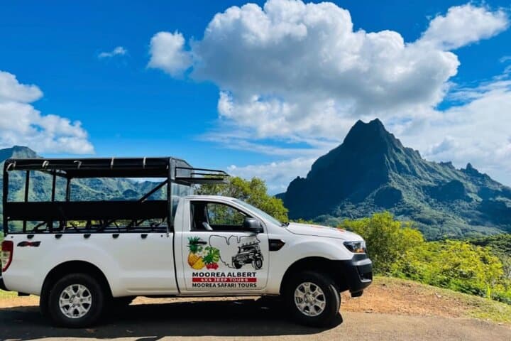 Moorea 4x4 Safari: Private Swing Viewpoint, Belvedere Lookout, and Pineapple Valleys