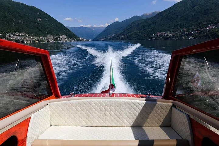Classic Wooden Boat Private Tour on Lake Como: Villas, Views & Prosecco photo 4