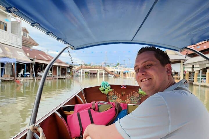 Mae Klong Railway & Amphawa Floating Market Day Tour from Bangkok — Firefly Boat Ride photo 6