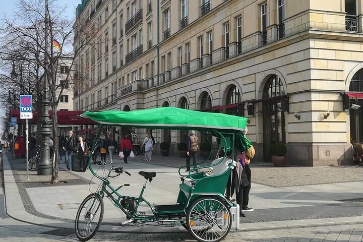 Explore Berlin by Rickshaw: Private Shopping, Culinary & History Tour photo 4