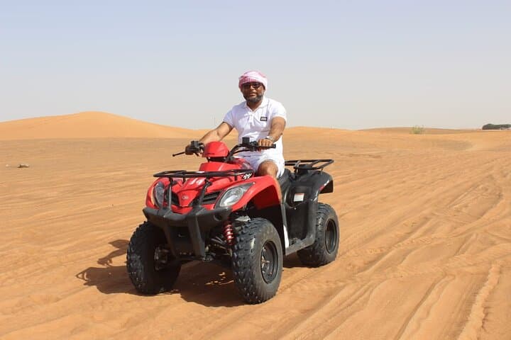 Dubai Desert Quad Adventure: Dune-Bashing, Sandboarding & Camel Rides photo 6