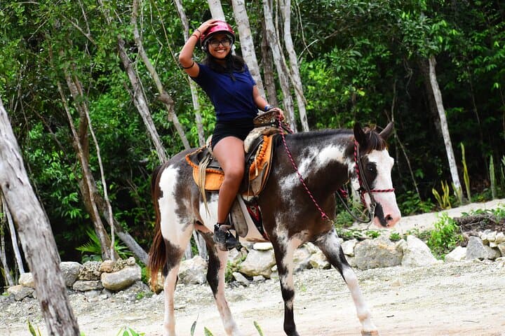 Riviera Maya ATV, Zipline, Horseback & Cenote Adventure from Cancún photo 2