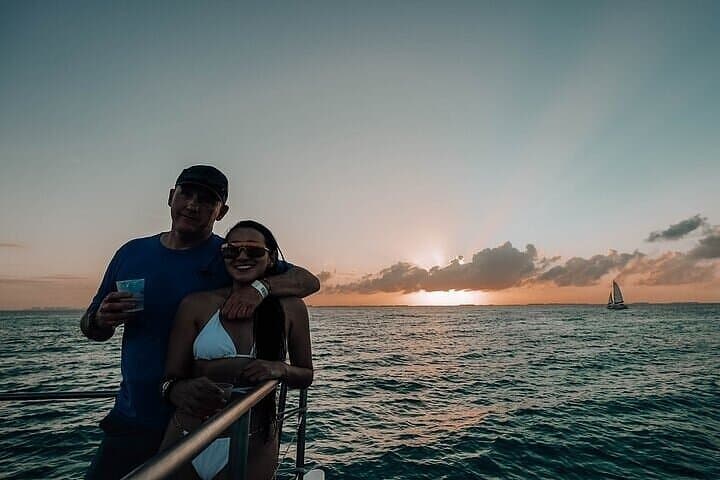 Sunset Catamaran to Isla Mujeres from Cancún — Sunset Sail & Beach Stop photo 3