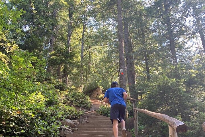 Vancouver Stair-Master Beach Workout: 500 Steps & Coastal Walk