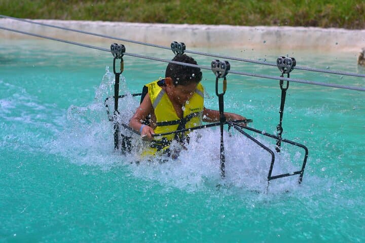Tulum Combo Adventure: ATV, Ziplines, Rappel and Cenote with Lunch photo 6