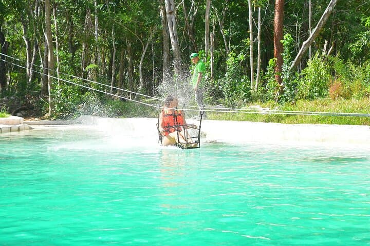 Tulum Combo Adventure: ATV, Ziplines, Rappel and Cenote with Lunch photo 4