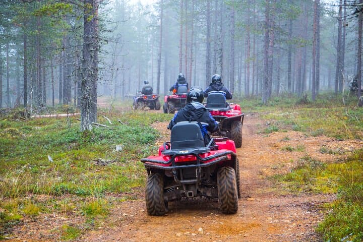 Riga ATV Quad Bike Safari: Private 5km Pine-Forest Adventure photo 6