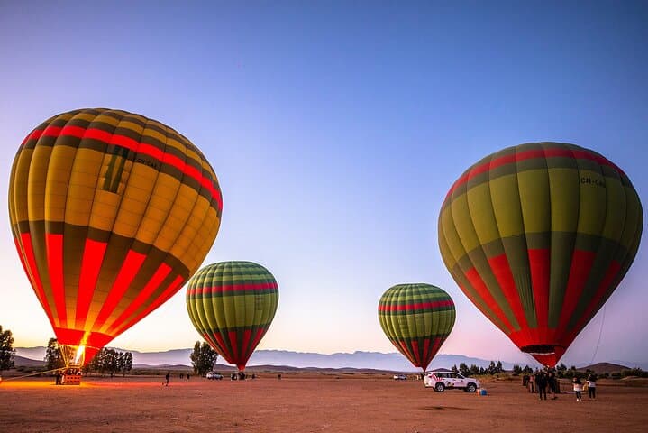 Sunrise Hot Air Balloon Over Marrakech with Berber Breakfast photo 3
