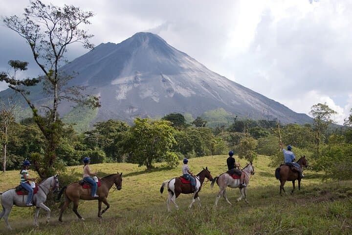 Horseback Riding Around Arenal Volcano Base: Ride Through Primary Forest and Lagoons
