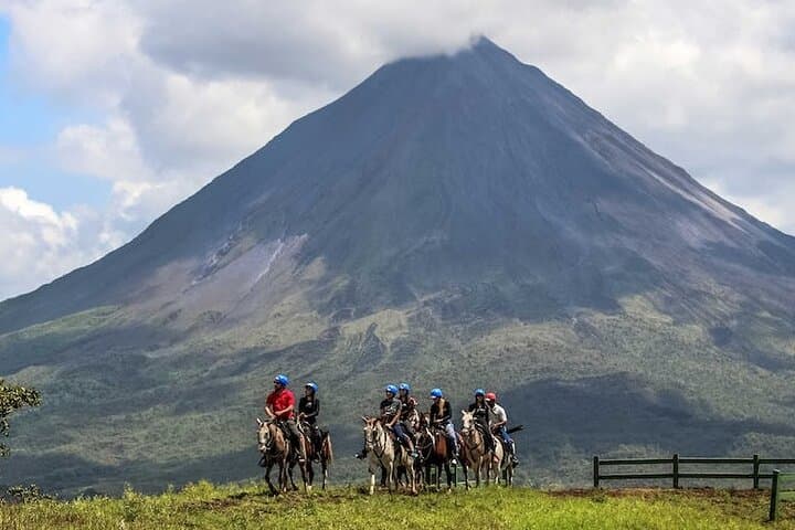 Horseback Riding Around Arenal Volcano Base: Ride Through Primary Forest and Lagoons photo 2