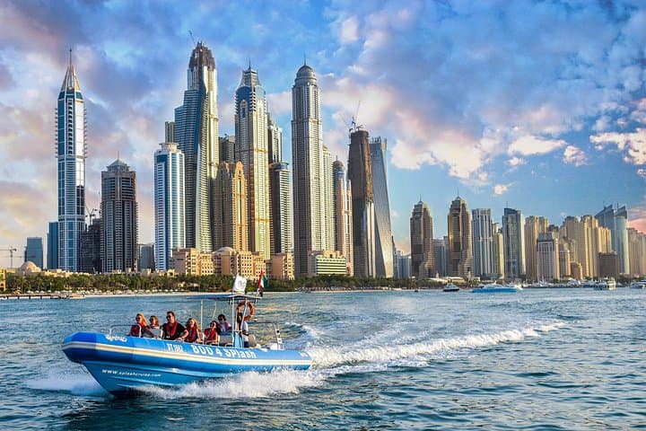 90-Minute Dubai Speedboat Tour: Marina, Palm & Burj Al Arab Views photo 2