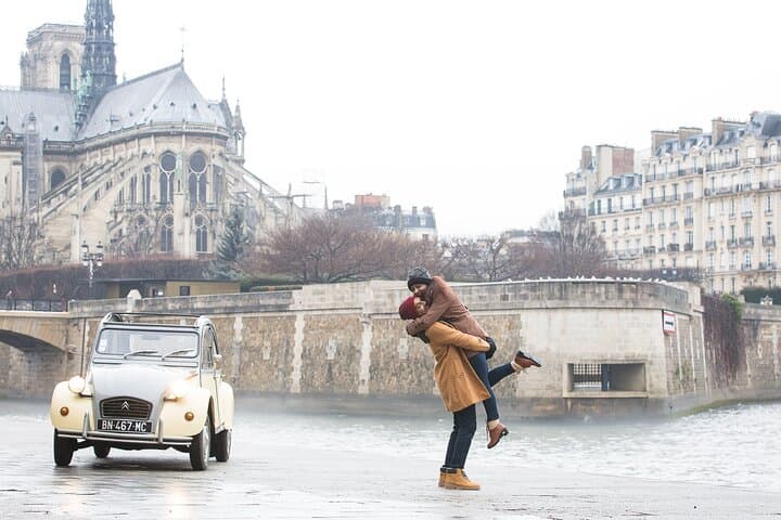 Discover Paris in a Classic 2CV: Private Vintage Car Tour with a Local photo 1