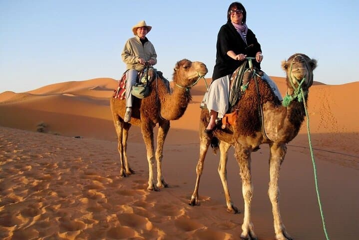 Merzouga Camel Trek: Luxury Overnight in Erg Chebbi with Sandboarding & Dinner photo 2