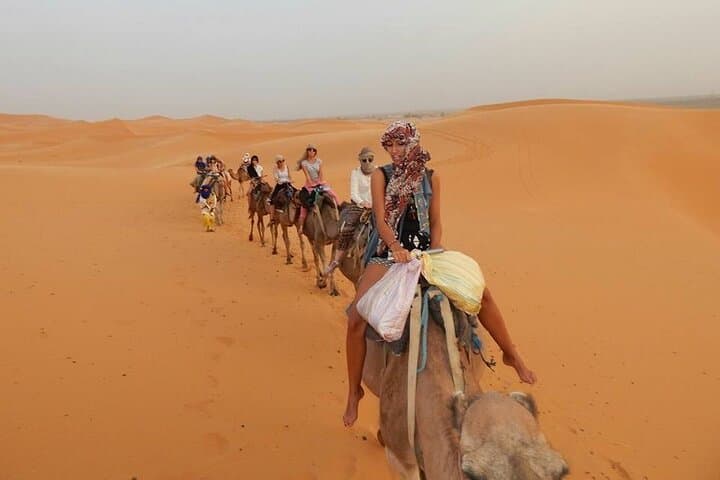 Merzouga Camel Trek: Luxury Overnight in Erg Chebbi with Sandboarding & Dinner photo 5