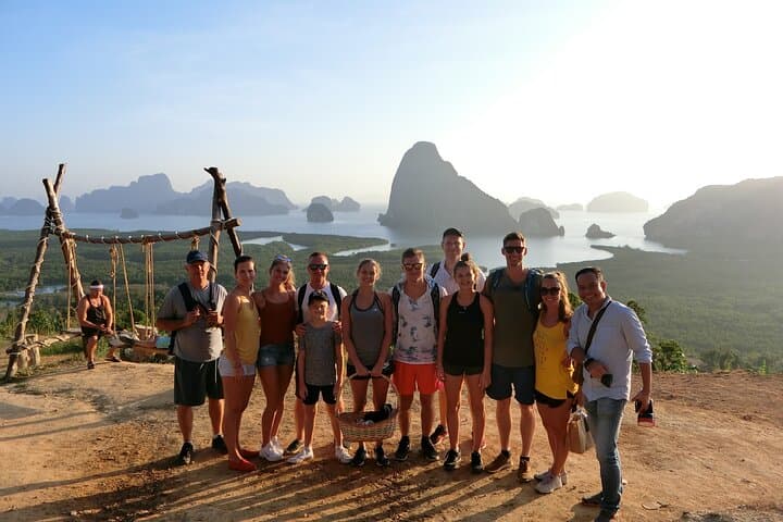 Sunrise Hike to Samet Nangshe & Phang Nga Bay: Boat, Canoe and Village Experience