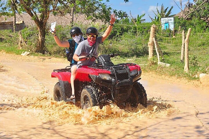 Extreme ATV Adventure from Punta Cana to Macao Beach and Taino Cave photo 2
