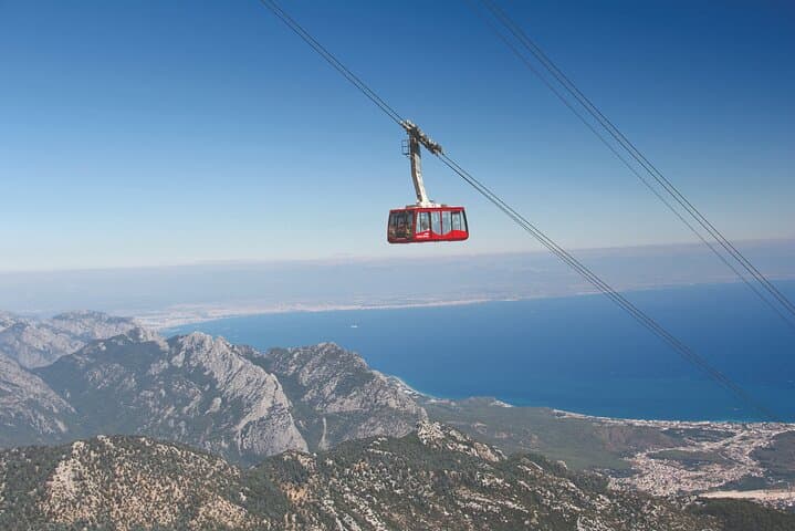 Ride to the Summit: Olympos (Tahtalı) Cable Car Experience from Kemer