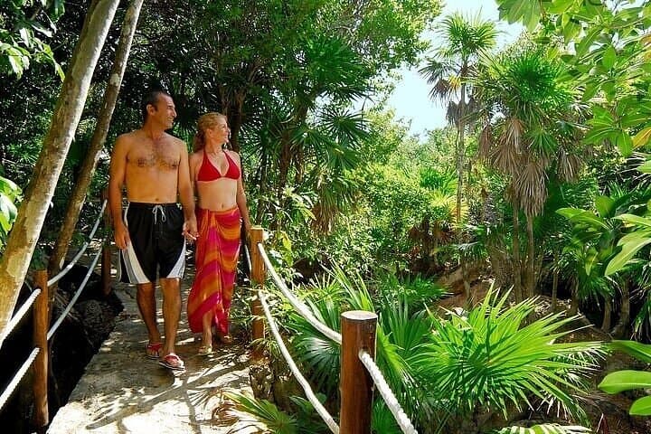 Xel-Há All-Inclusive Water Park Day Trip: Snorkel, Cenotes & Cliff Jumps photo 1