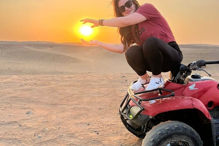 Giza Pyramids ATV Quad Bike Adventure with BBQ Dinner