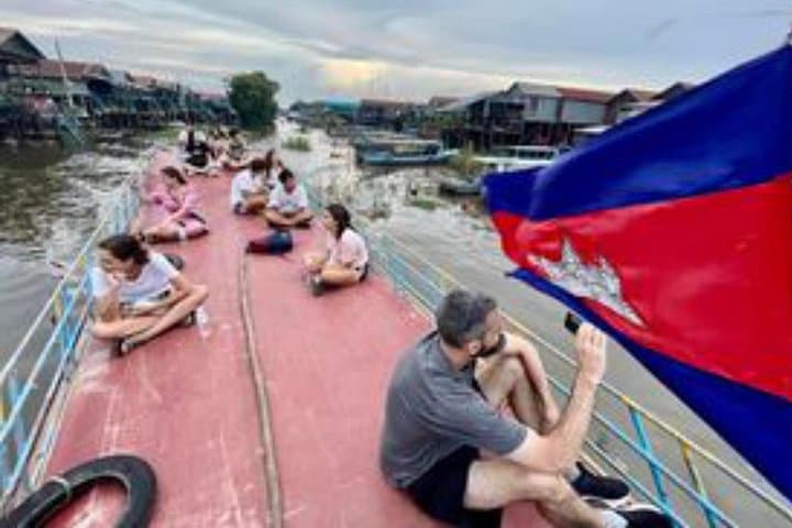 Sunset at Kompong Phluk: Half-Day Tonlé Sap Floating Village Boat Tour photo 6