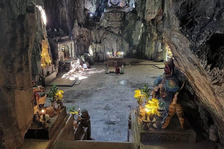 Hoi An Marble Mountains & Coconut Jungle: Basket Boat and Ancient Town Walking Tour photo 3