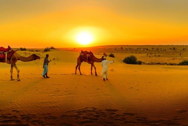 Agafay Desert Sunset Camel Ride & Stargazing Dinner from Marrakech photo 3