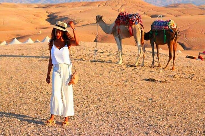 Agafay Desert Sunset Camel Ride & Stargazing Dinner from Marrakech photo 2
